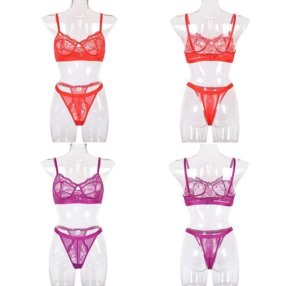 Lace lingerie set - Picture 4 of 4